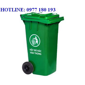 Thùng rác nhựa 120 lít